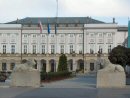 lwy przed Pałacem Prezydenckim - powiększ
